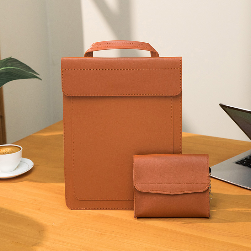 Business Laptop Bag 15.6 Inch Laptop Bag Inner Bag 14 Inch Waterproof Leather Laptop Bag