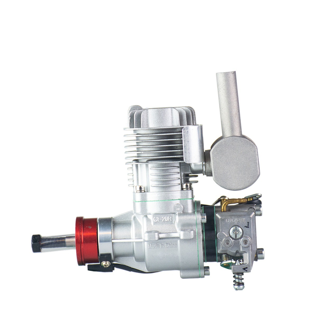 RCGF 20cc RE Modelo de avión trasero Motor de gasolina Control remoto UAV aceitoso Avión de ala fija de madera de claro