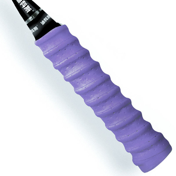 Non-slip tennis racket for badminton