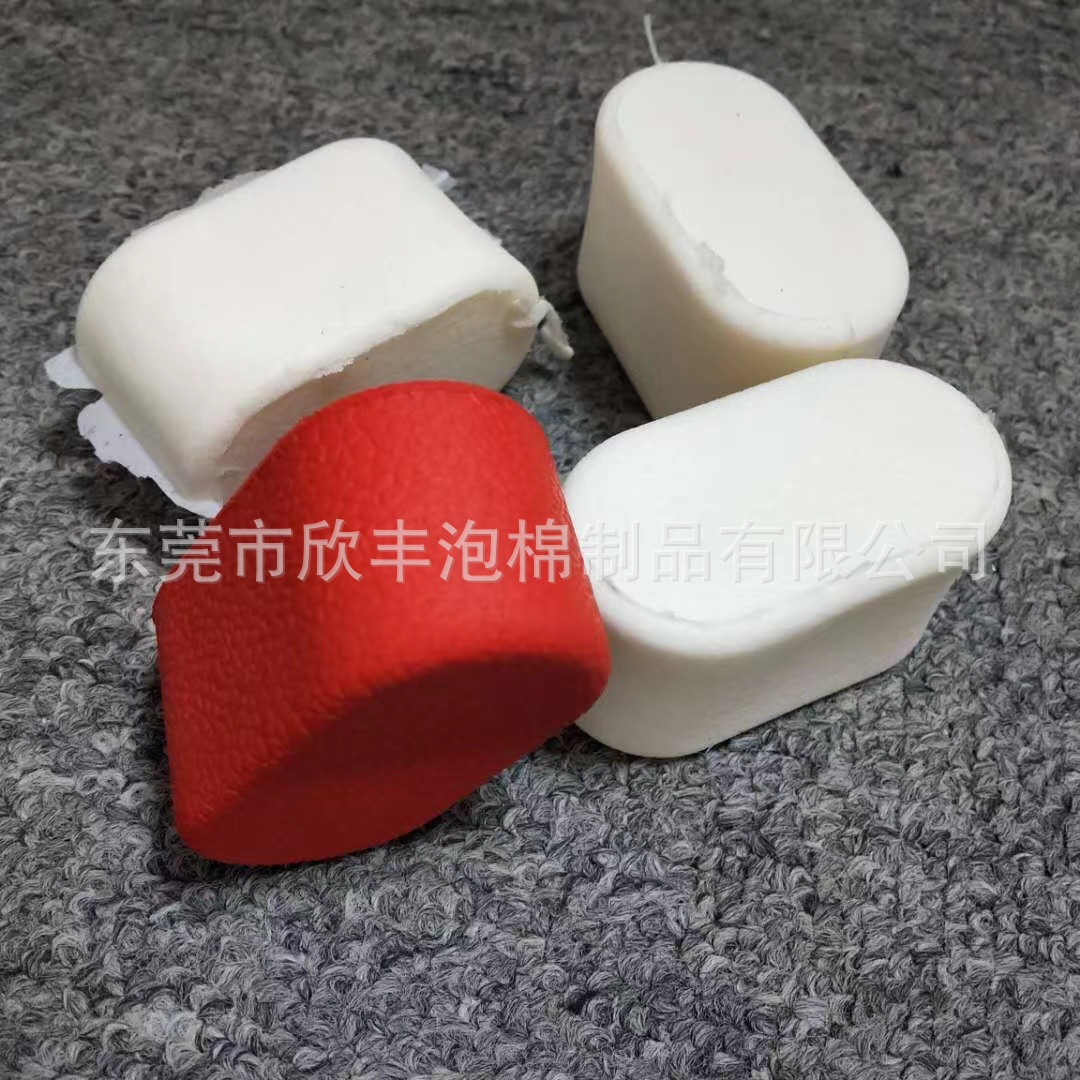 厂家供应PU发泡手表枕 来样来图制定海绵枕 自结皮减震发泡内衬