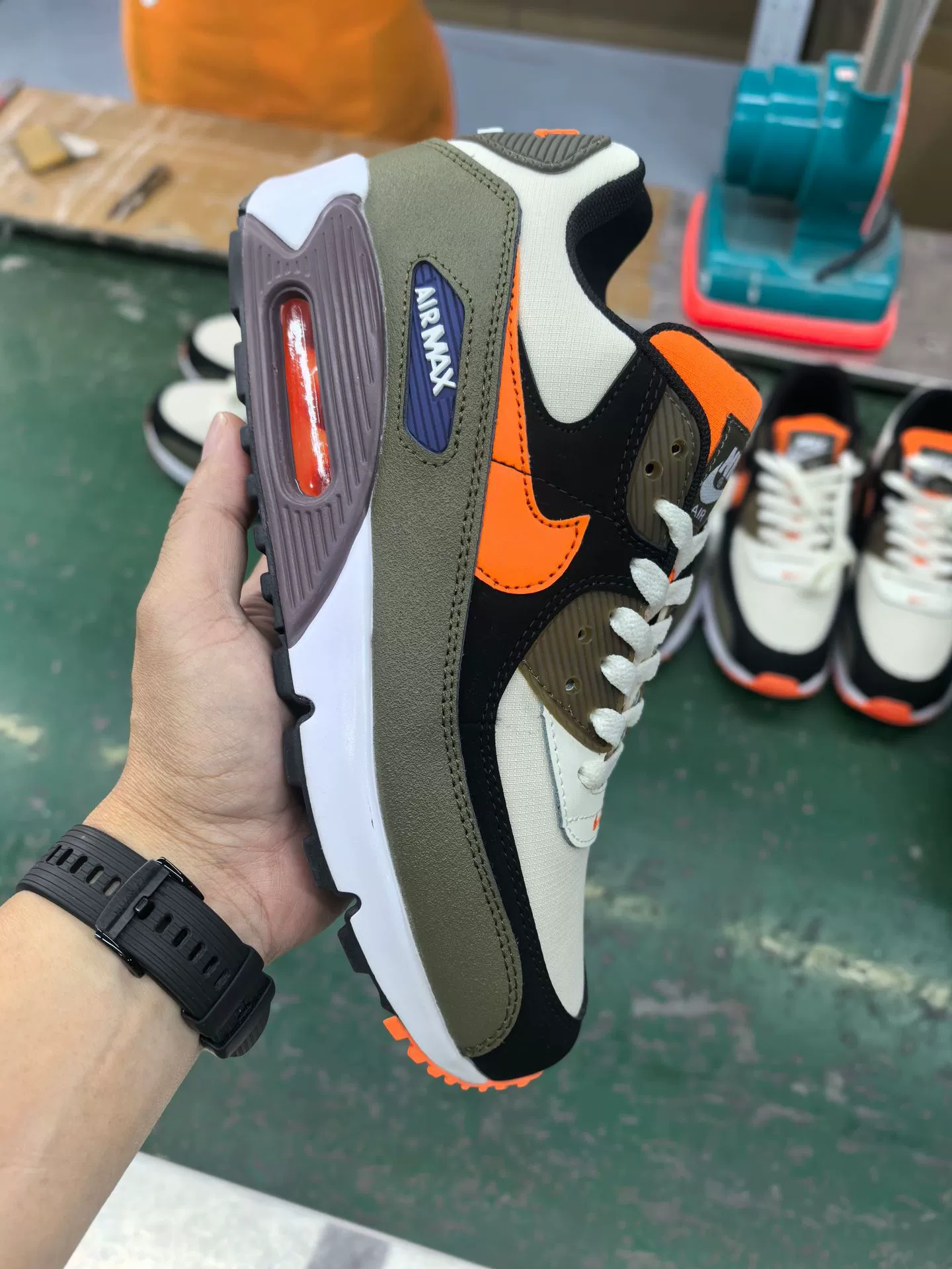 Кросс-граничная внешнеторговая Путянь обувь Air Max90 воздушная подушка сетчатые повседневные спортивные кроссовки европейский стиль высокий уровень спортивной обуви