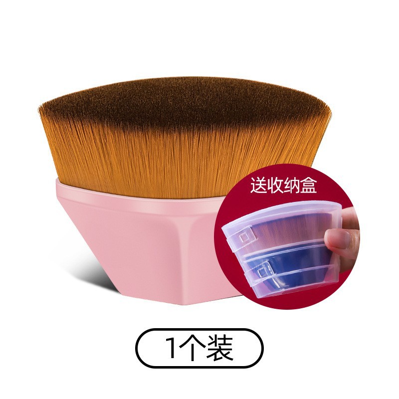 Brocha de maquillaje de pétalos sin costuras No. 55 Magic Foundation Brush, no come base líquida, brocha para polvos sueltos, herramienta de belleza al por mayor