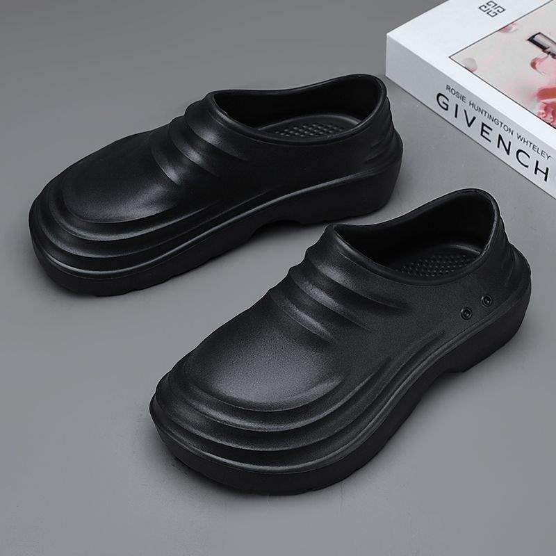 厨师鞋男轻便防滑鞋厨房工作鞋食堂厨工鞋防水防油耐磨男劳保鞋