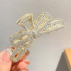 Big metal advanced hairgrip, summer crab pin, fashionable shark, wholesale, high-quality style