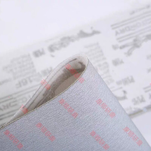 Crocodile brand inner corner white sand self-adhesive long rectangular sandpaper sand rack polishing self-adhesive flocking sandpaper