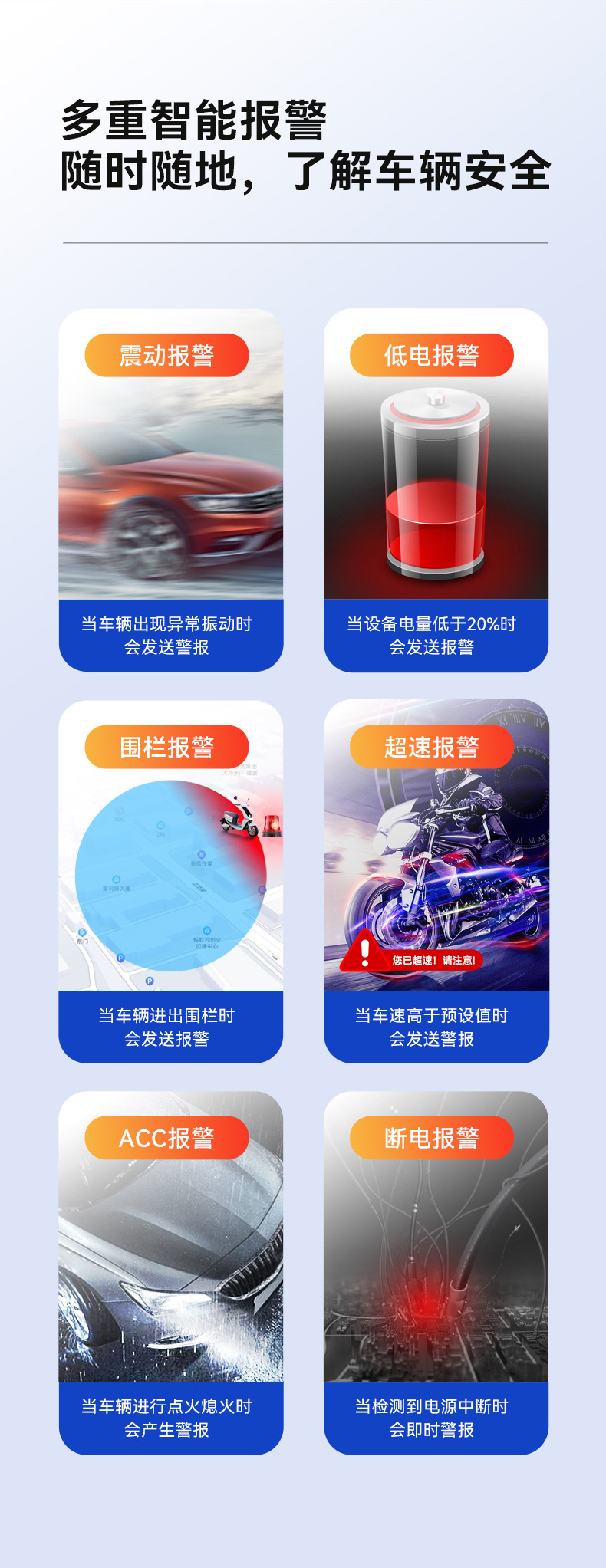 4G electric car gps locator car motorcycle satellite battery anti-theft car anti-theft device remote fuel cut-off