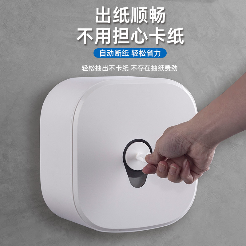 国境を越えた工場オフィスセンターのロール紙箱、大容量紙ホルダー、自動紙切り、節約型、1回1節切り|undefined
