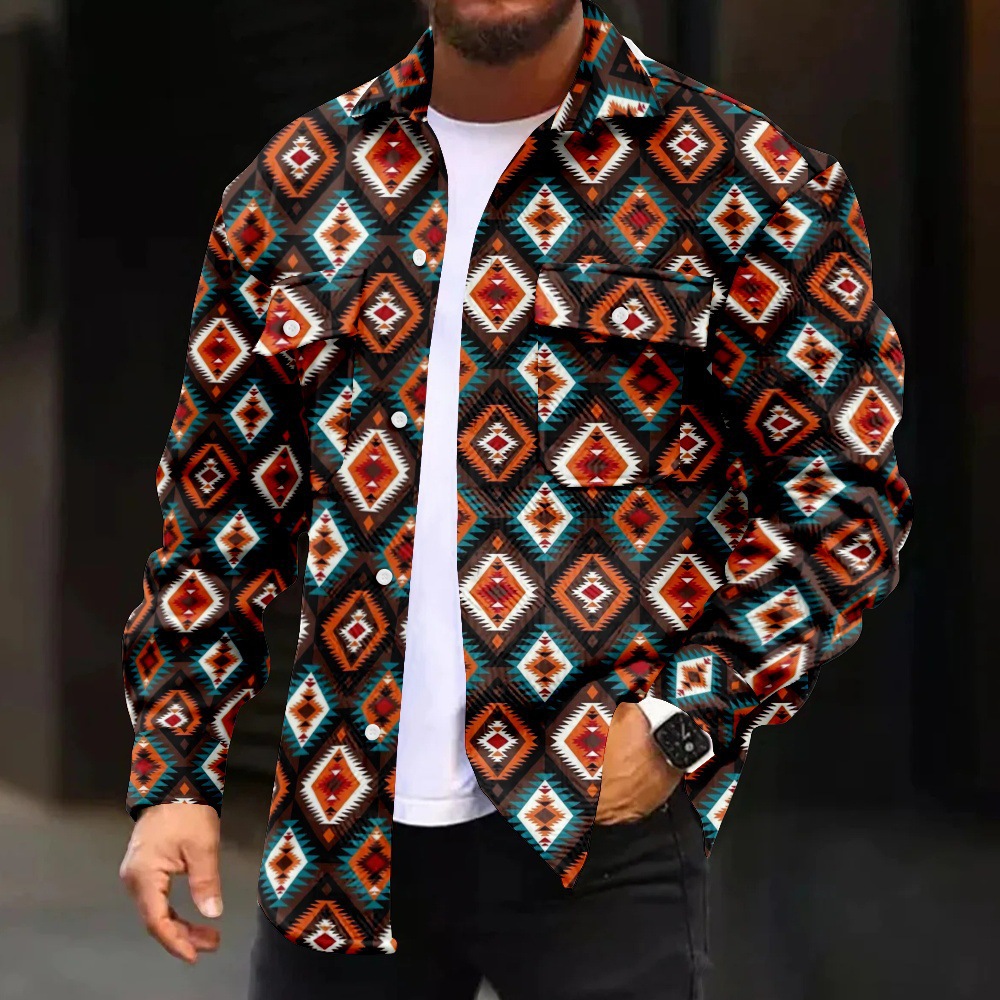 Chaqueta de manga larga con solapa al estilo del puerto de la calle principal para hombres Chaqueta de temperamento de moda de todo fósforo de tendencia de primavera y otoño MD05