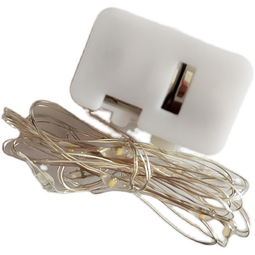 Internet-famous copper-wire LED star light string, electric-powered box, small light string—decor for birthday parties and trendy room decor.