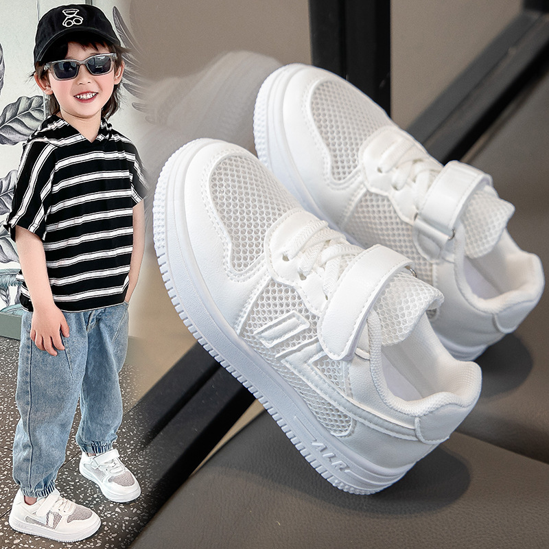 2026 Student Children's White Shoes Campus Student Shoes Boys' Sports Shoes Girls' Sneakers Breathable Shoes Waterproof Flat Shoes 2026 Student Children's White Shoes Campus Student Shoes Boys' Sports Shoes Girls' Sneakers Breathable Shoes Waterproof Flat Shoes