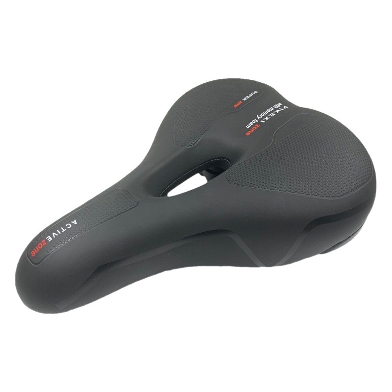 Cojín de la bicicleta super suave asiento silla de montar bicicleta de montaña engrosada silicona cómodo asiento silla de montar accesorios para bicicletas Universal image 1