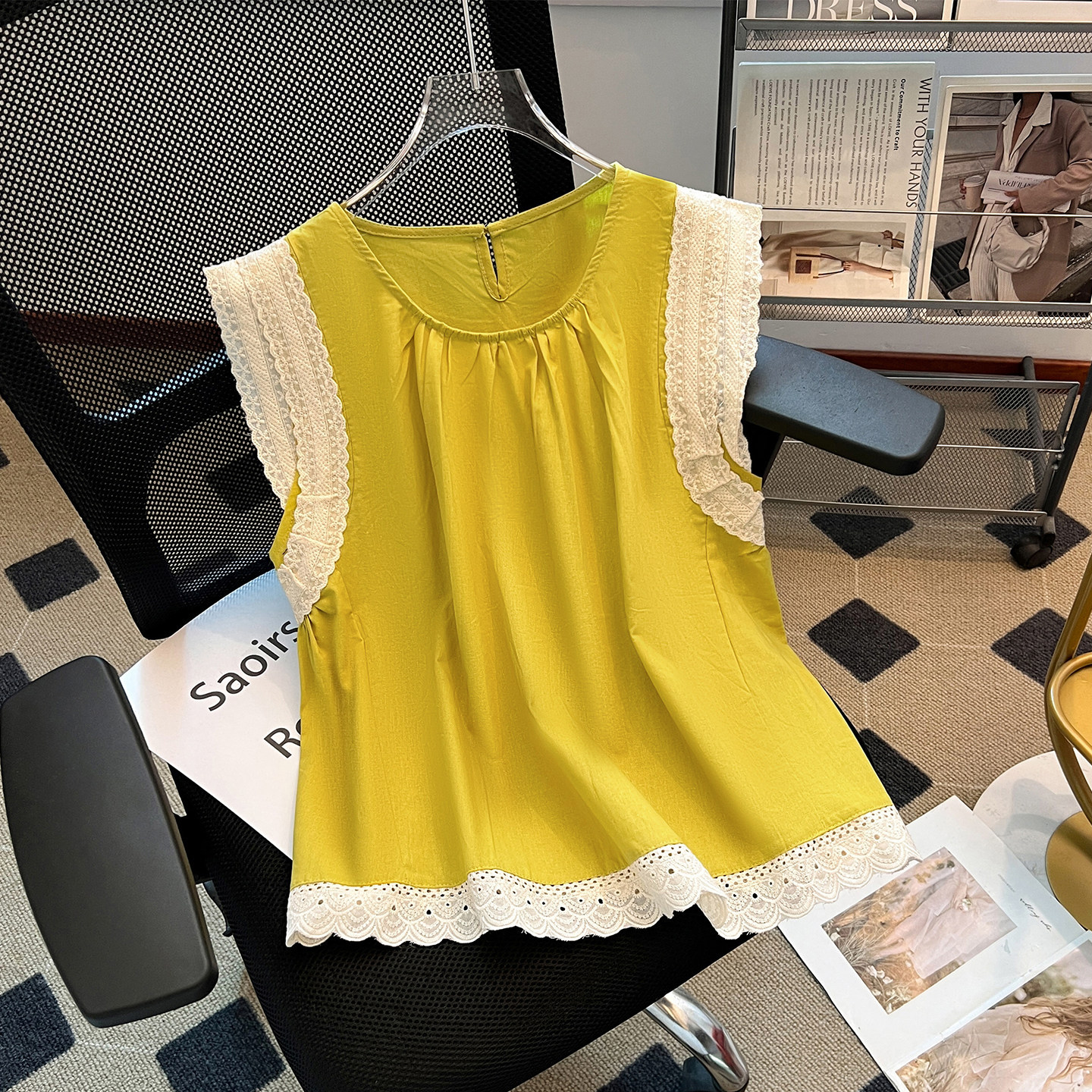 Lace summer shirt