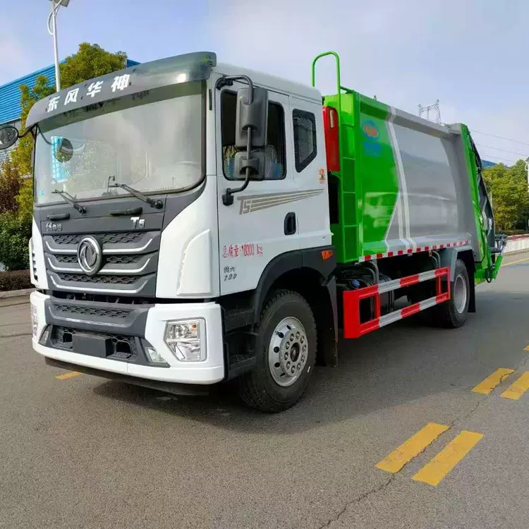 东风天锦18吨压缩垃圾车10方垃圾清运车上户方便送车到家