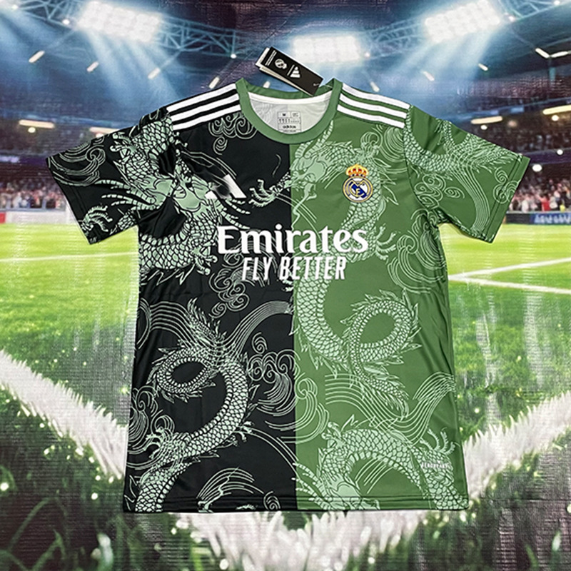 Nuevo Real Madrid Real Madrid Camiseta de fútbol local y visitante Camiseta Edición para fanáticos Edición especial personalizada Venta al por mayor transfronteriza