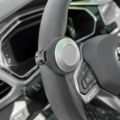 Car Steering Wheel Power Ball, Universal Driving Steering Aid, Multifunctional Steering Assist Device, Effort-Saving Ball (Steering wheel booster) - universal-model-no-car-sticker