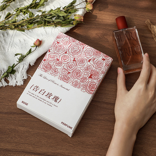 Shimang Confession Rose Women's Perfume Gift Box Long-lasting Light Fragrance Internet Celebrity Niche Girls Student Perfume Wholesale