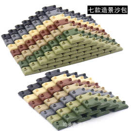 跨境人偶沙包造景积木人偶男孩益智儿童玩具
