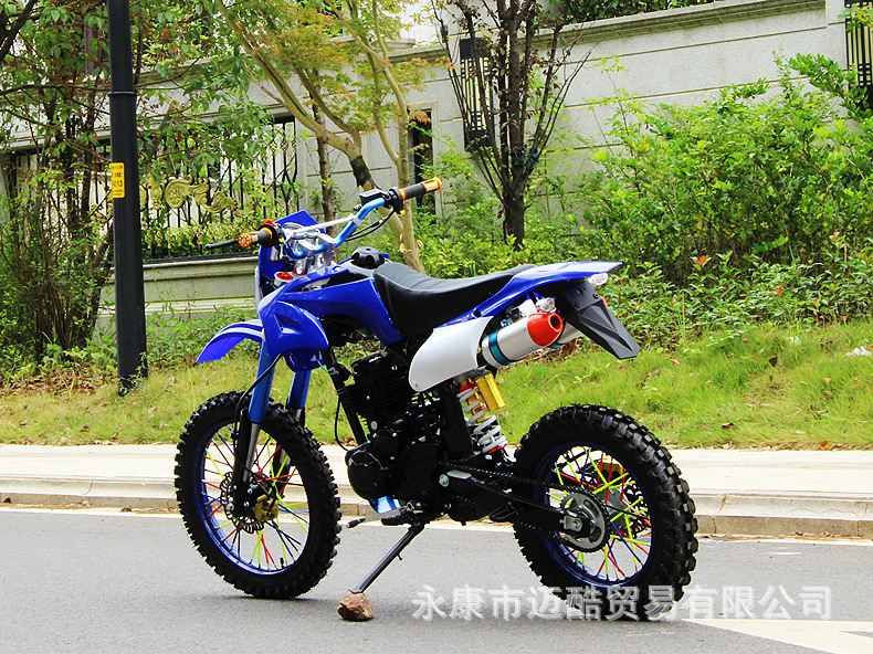 150Cc Two-Wheeled Off-Road Motorcycle, Fuel-Powered Mountain Bike, Venue-Level High-Speed Competition Adult Off-Road Vehicle