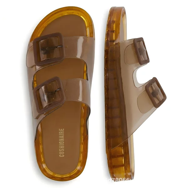In-Stock Cross-Border 2026 Hot-Selling Jelly Slippers for Women, Non-Slip for Pool and Beach, Summer Fashion, Amazon Tk Bestseller