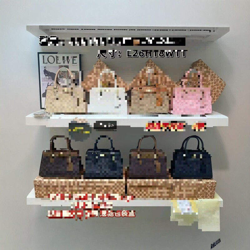 2026 new women's shoulder bag, retro floral print handbag, versatile tote bag for commuting, elegant and large capacity