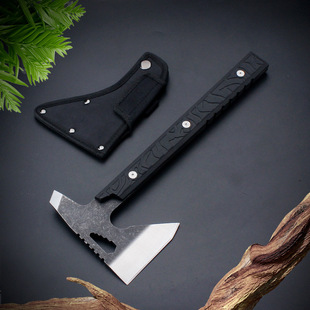 Outdoor Multifunctional Axe Camping Tactical Axe Knife Mountain Cutting Wood Cutting Fire Axe Car Camping Woodwork Axe