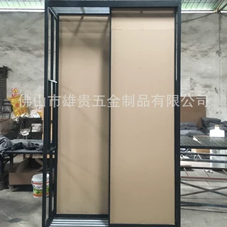 推拉式单排双排平推柜瓷砖展示柜瓷砖展架地板石材展具地砖架子