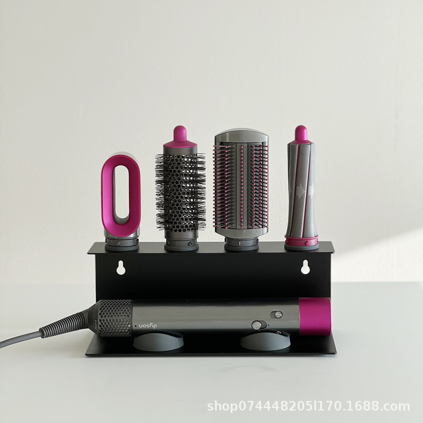 Dyson secador de pelo soporte baño estante de almacenamiento ponche-libre montado en la pared baño montado en la pared secador de pelo estante de almacenamiento