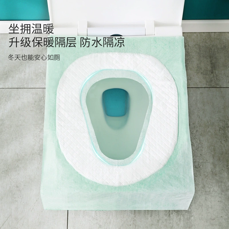 Disposable waterproof toilet, long pillow, increased thickness