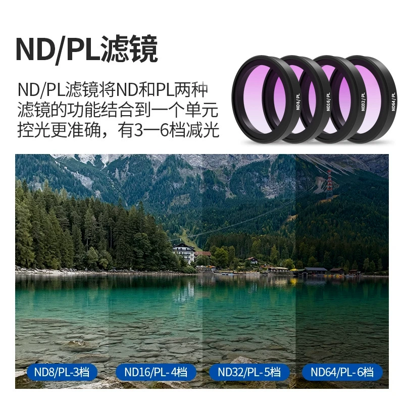 Подходит для DJI Osmo Action4/5 Pro фильтр Action4/5pro ND16 фильтр CPL фильтр