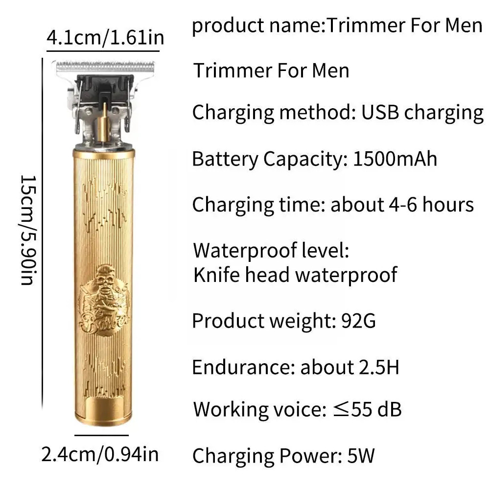 Corte de pelo eléctrico transfronterizo, salón de pelo profesional de talla, corte de pelo eléctrico
