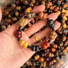 厂家直销葫芦多宝葫芦各种材质DIY福禄檀木饰品配饰手机链手串