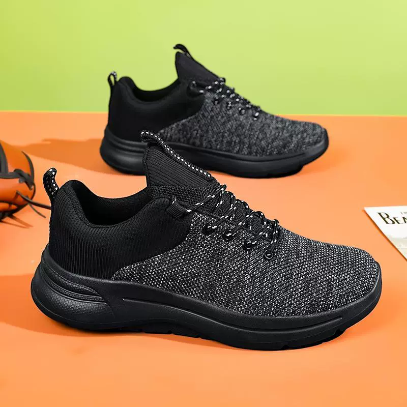 Luzaki летающие тканые повседневные мужские кроссовки большого размера