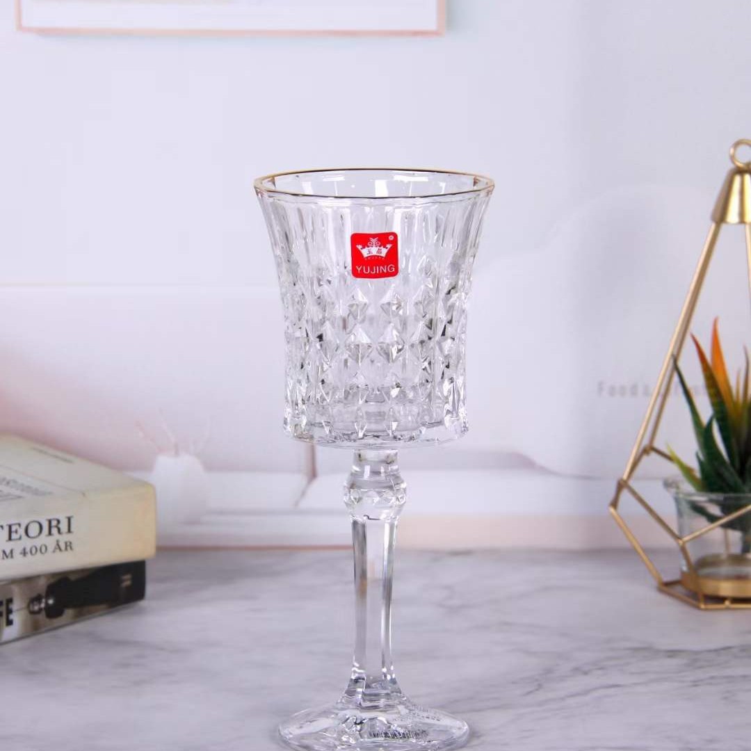 러브 다이아몬드 레드 와인 글라스 280ml [프놈펜]