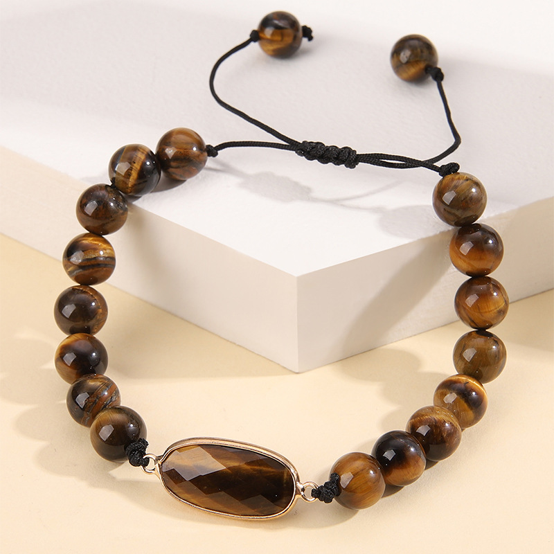 Fashion Geometric natural stone Handmade Bracelets 1 Piece