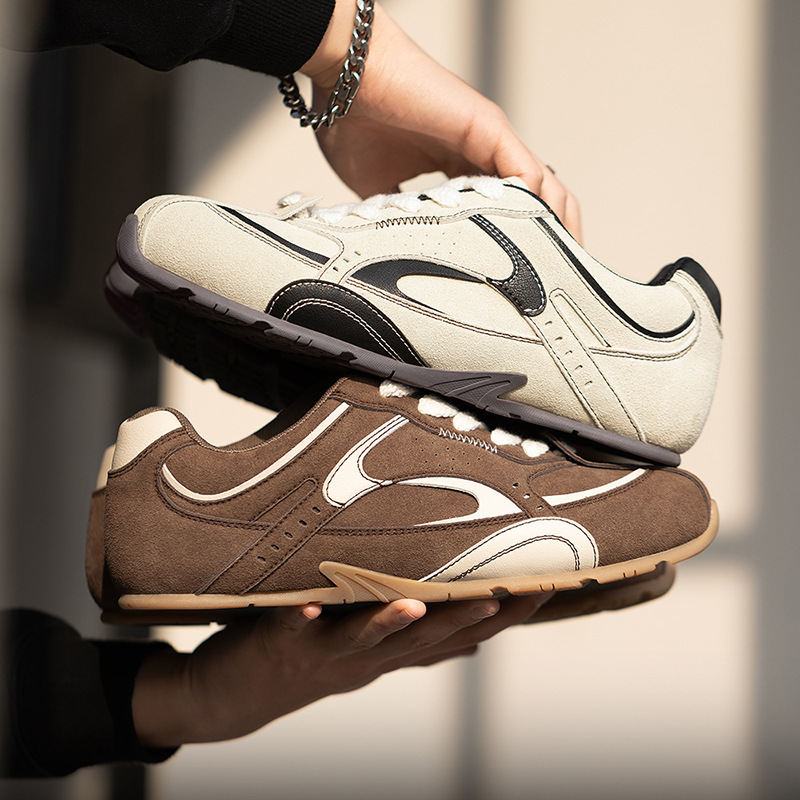 Mra Speed Shadow Racing Shoes Men's New Model German Training Shoes Versatile Sports Sneakers Retro Casual Trendy Shoes