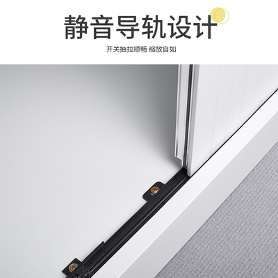 Roll-up door file cabinet office sliding door storage archive cabinet financial sliding door with lock low cabinet storage cabinet