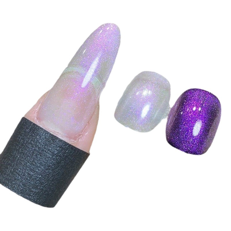 Nail Art pegamento de un solo paso sin capa de sellado inferior perezoso arte de uñas Pegamento de esmalte de uñas tres en uno fuente de pegamento de Arte de uñas fábrica al por mayor