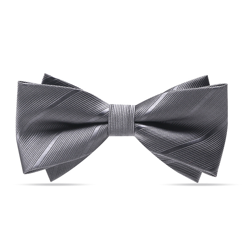 ↤↤↤우아한 인기 상품 다크 그레이 보타이