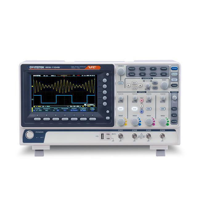 gwinstek固纬GDS-1102B/1104B数字存储示波器100M兆带宽双/四通道