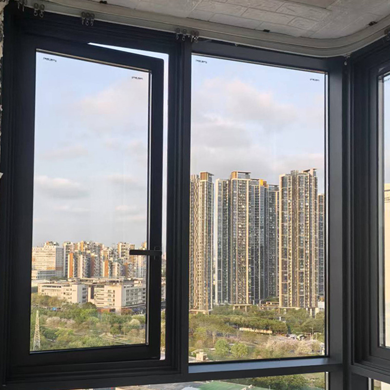 室内家装断桥铝门窗降噪隔音铝合金封阳台保温隔热卧室客厅落地窗|undefined