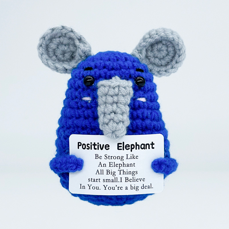 Muñeco Tejido a Mano de Felpa Decorativo para Escritorio y Regalo image 47