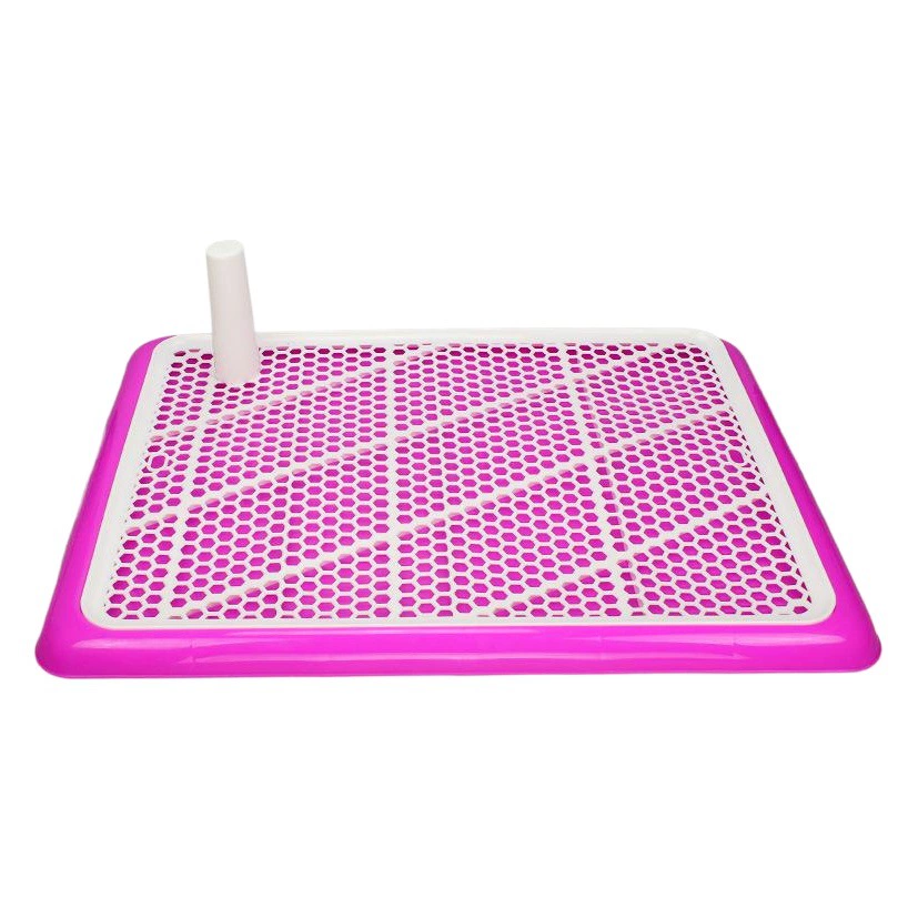 В наличии пчелиная сетка плоский туалет для собак с колонкой нескользящий туалет для домашних животных писсуар Тедди золотистый ретривер