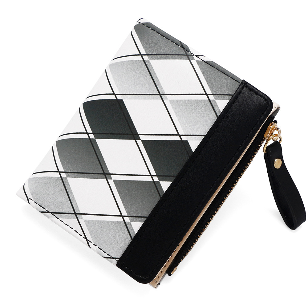 Nuevo tipo de billetera corta para mujeres de alto valor japonés de gran capacidad de cambio doble billetera de tarjetas cartera mayorista