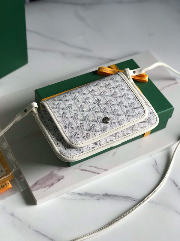 新品Goyard/戈雅信封包Plumet老花Y字满印woc邮差包单肩斜挎女包|undefined