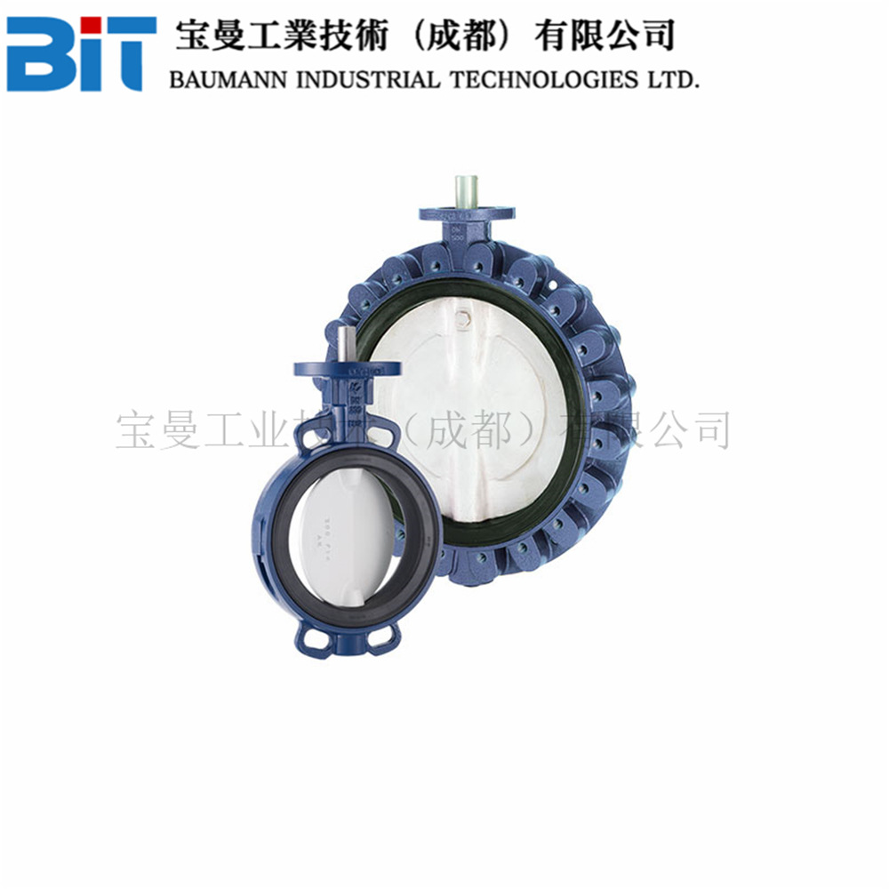 Keystone Model OptiSeal F14­F17通用弹性底座蝶阀无需法兰垫圈