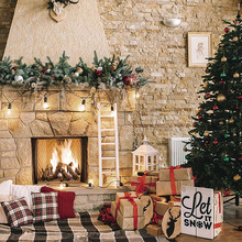 网红圣诞节背景挂布节日创意派对布置房间搭配挂毯圣诞树挂布批发