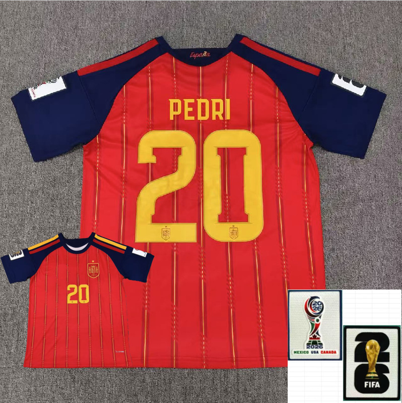 2627 Camiseta de la Copa del Mundo España Brasil Argentina Inglaterra Francia Alemania Japón Camiseta de Fútbol Fan Edition image 60