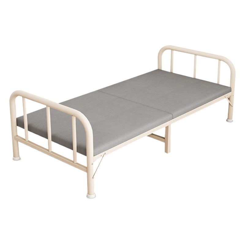 Hogar sola cama de campamento plegable Oficina almuerzo cama simple sitio de almacenamiento para dormir artefacto plegable almuerzo cama