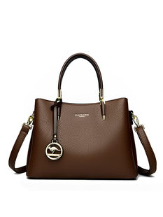 (Cross-border trading), capacious handheld one-shoulder bag, genuine leather, city style