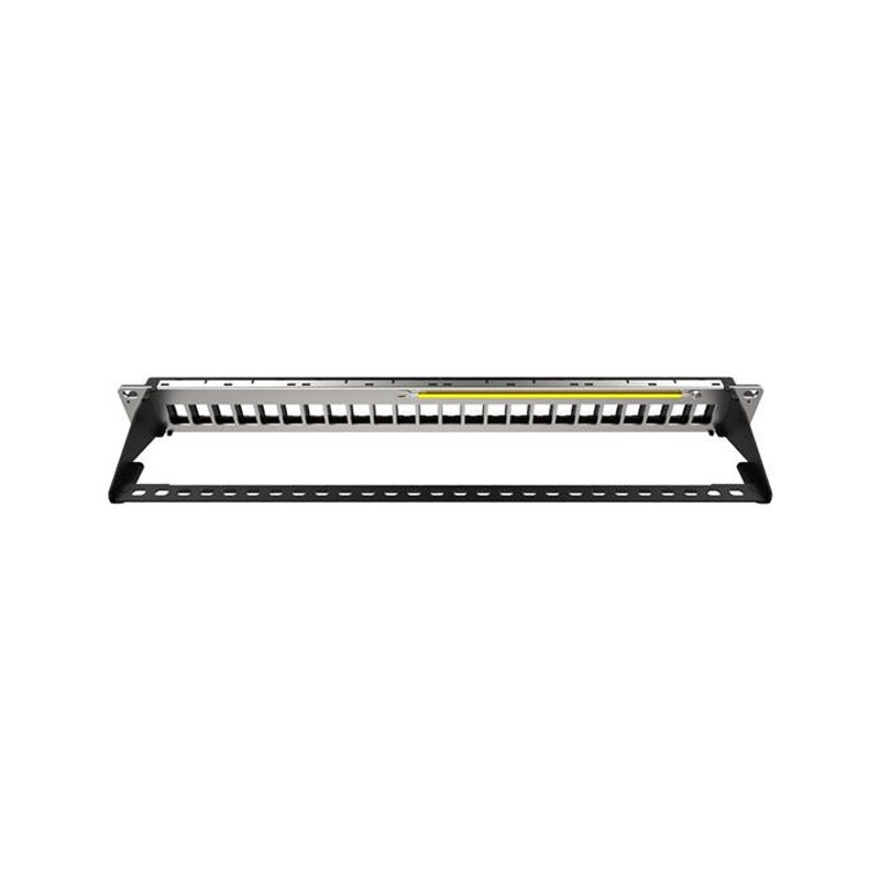 TP-LINK 12档网络理线架19英1U标准机架机柜理线器 空配线架 24口